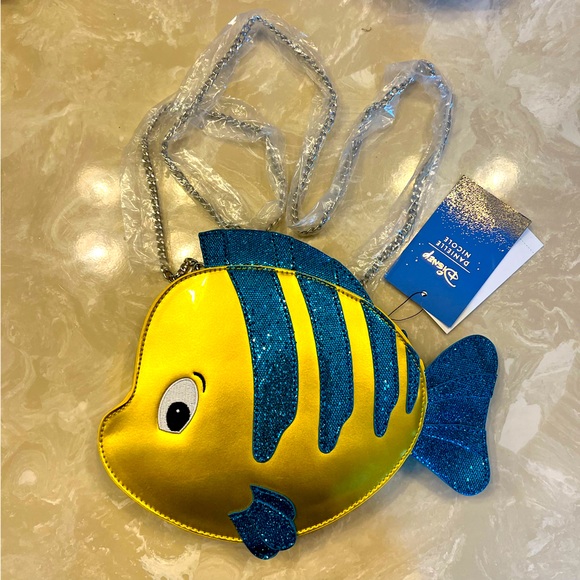Nicole Miller Bags Brand New Disney Little Mermaid Flounder Purse